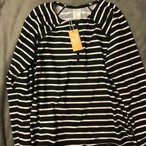 NWT women's rashguard swim top